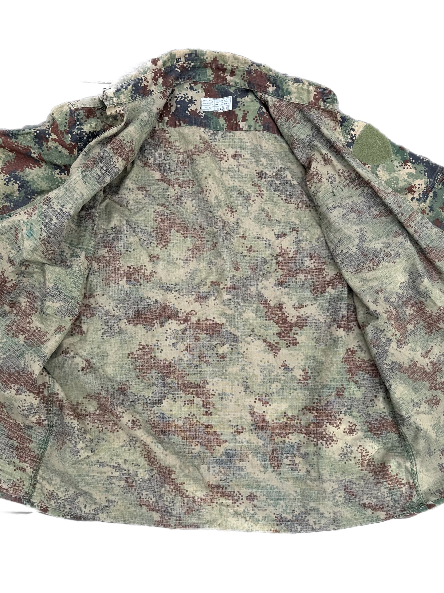 Serbian M10 digital camo field shirt