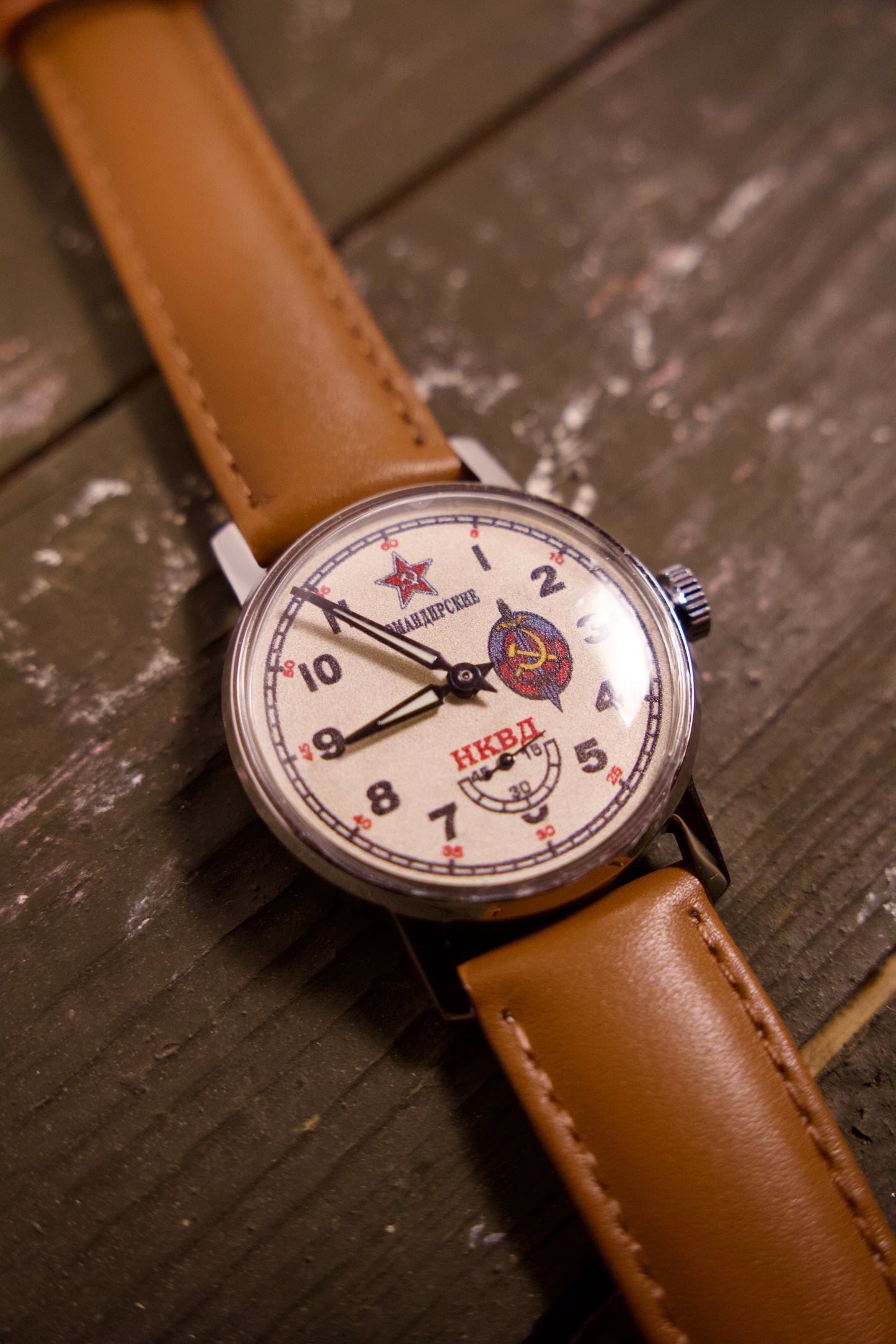 Vostok Komandirskie NKVD Commemorative mechanical watch