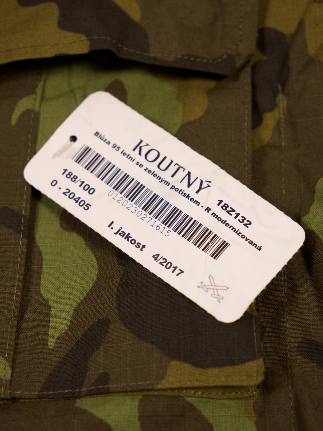 Czech Vz.95 Combat Jacket