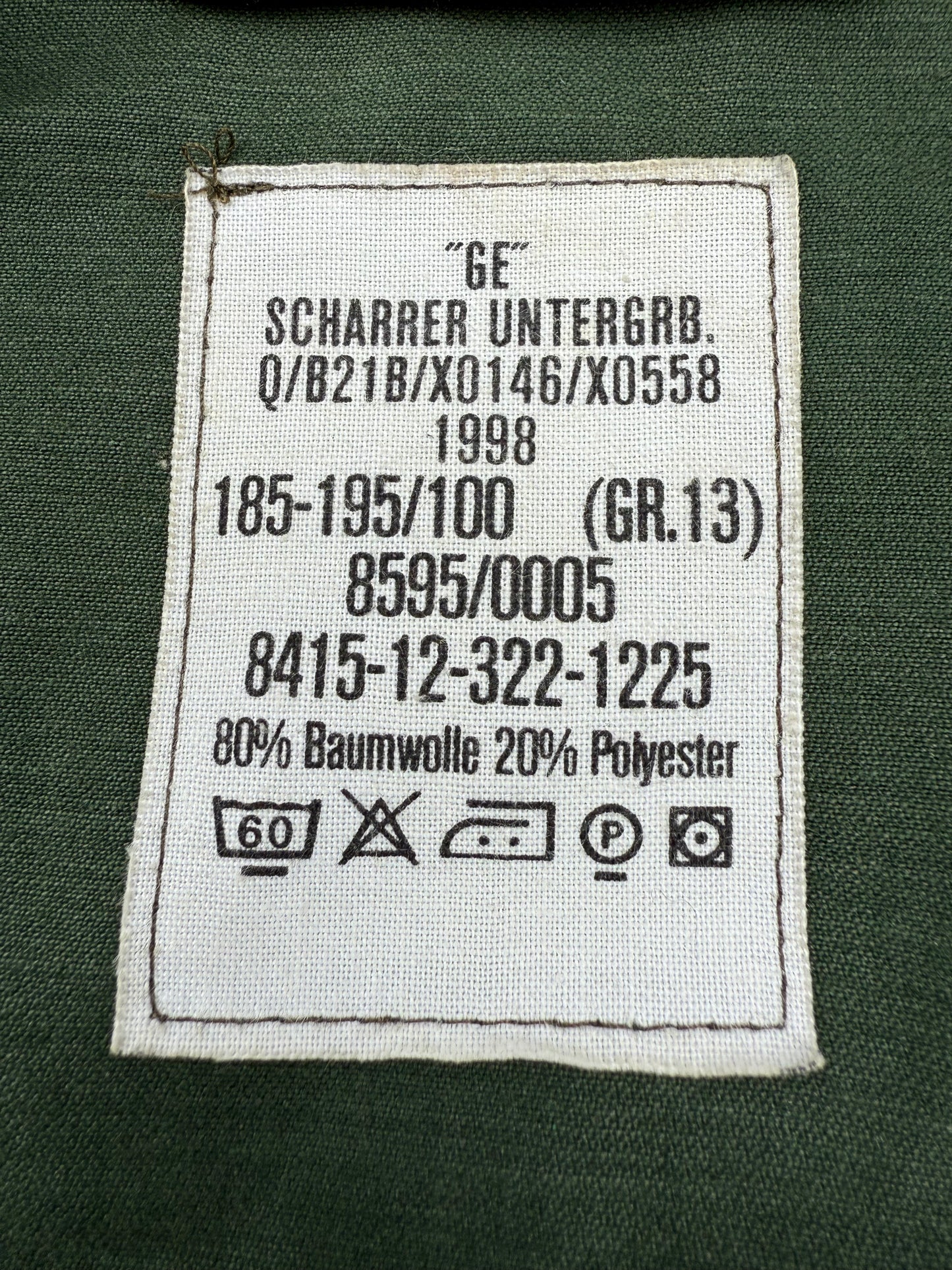 Bundeswehr Flecktarn Parka