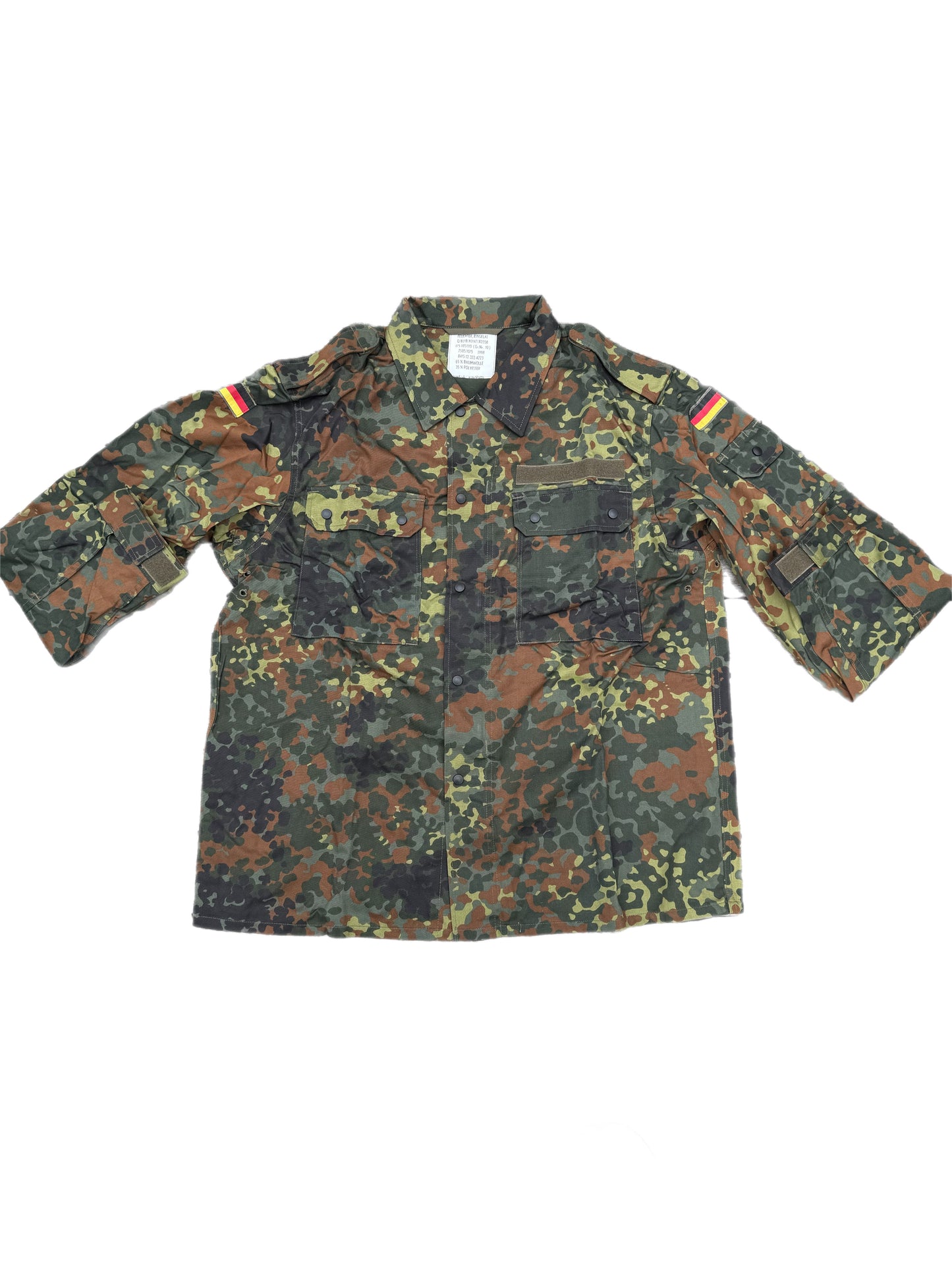 Unissued Bundeswehr Flecktarn Field Shirt