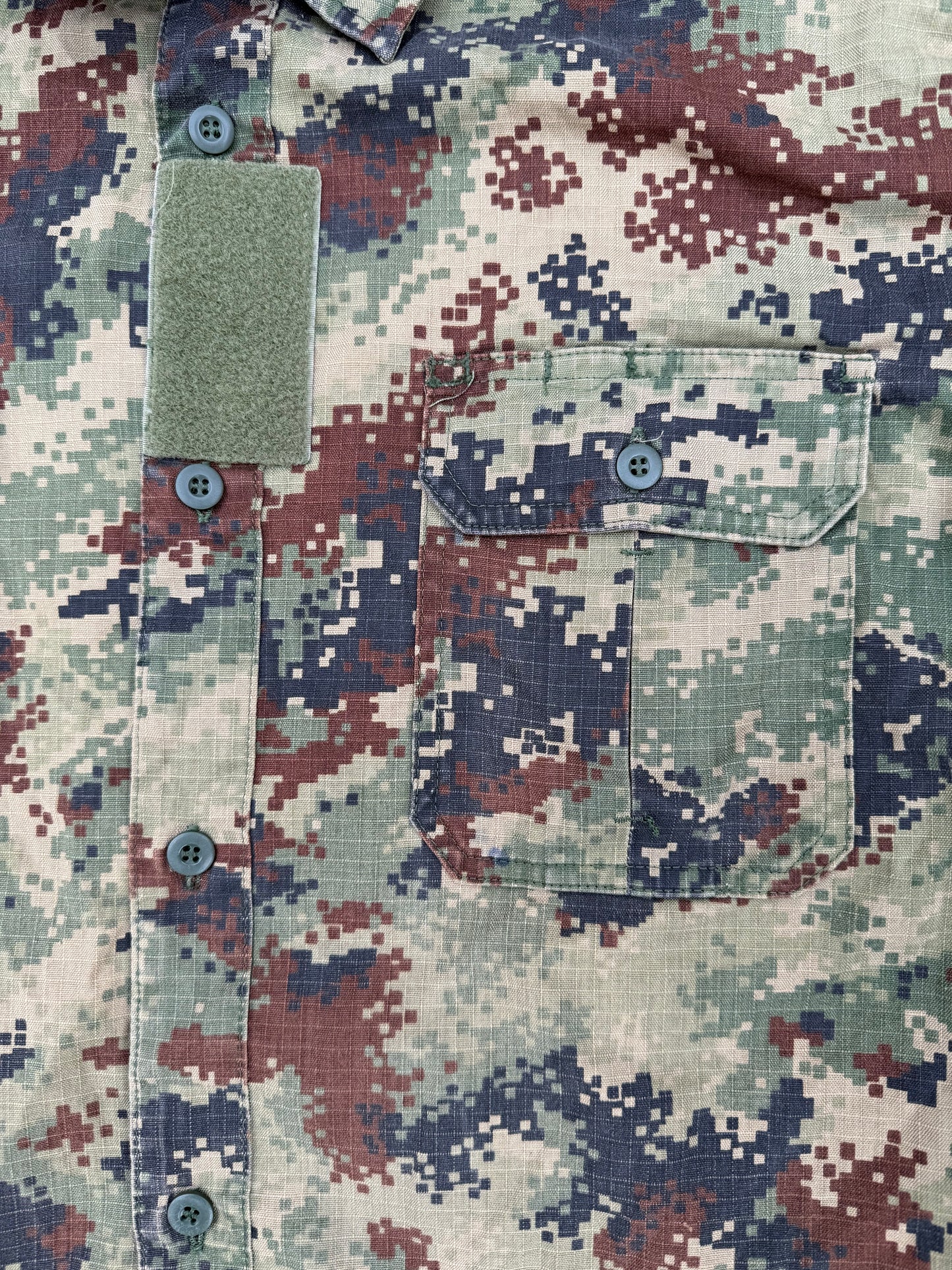 Serbian M10 digital camo field shirt