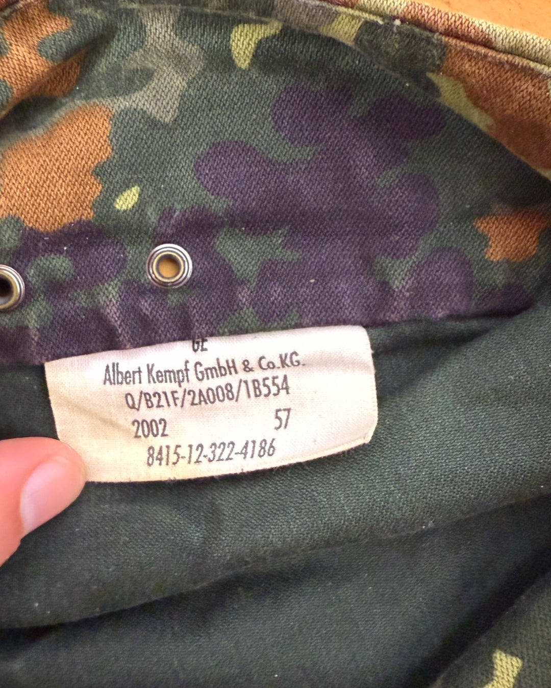 German Flecktarn Field Cap