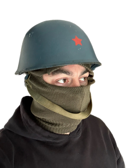 Blue Steel and Brutality: The M89 Kevlar Helmet
