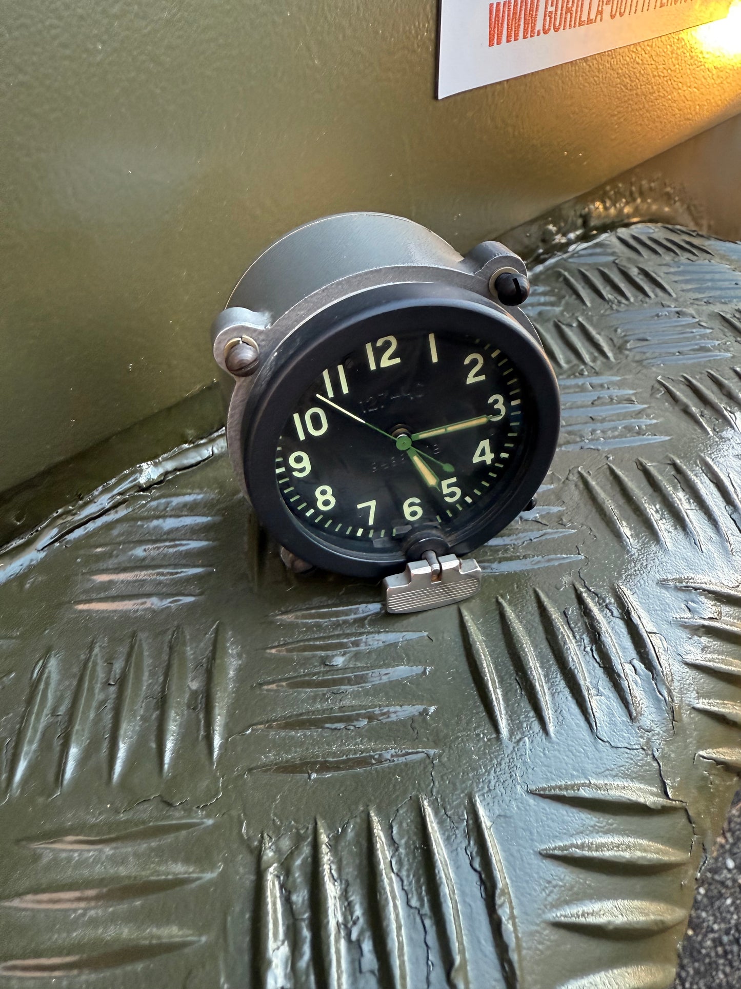 Soviet Tank clock