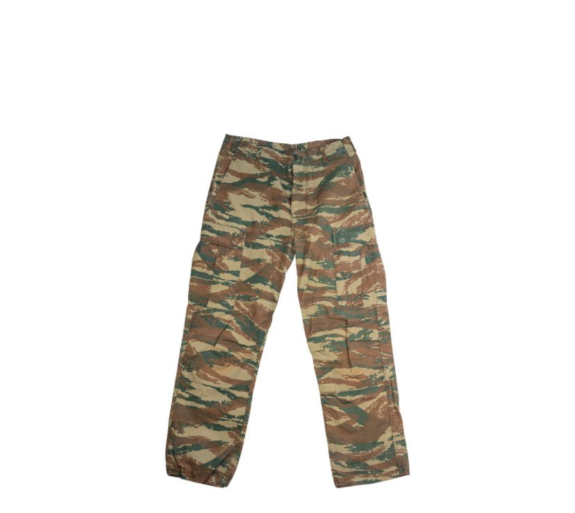 Greek “Lizard” camo BDU pants