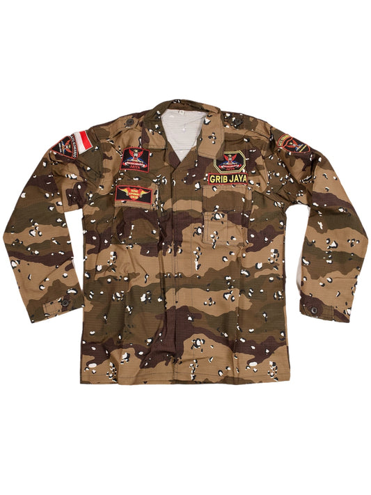 Indonesian GRIB Jaya Political Camo BDU Top