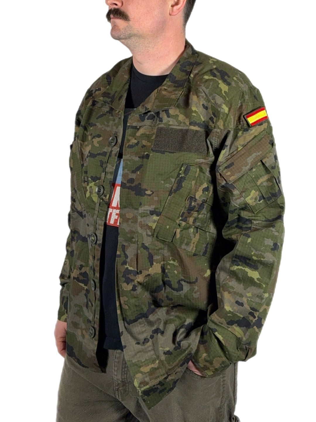 Spanish M09 Digital Woodland Shirt