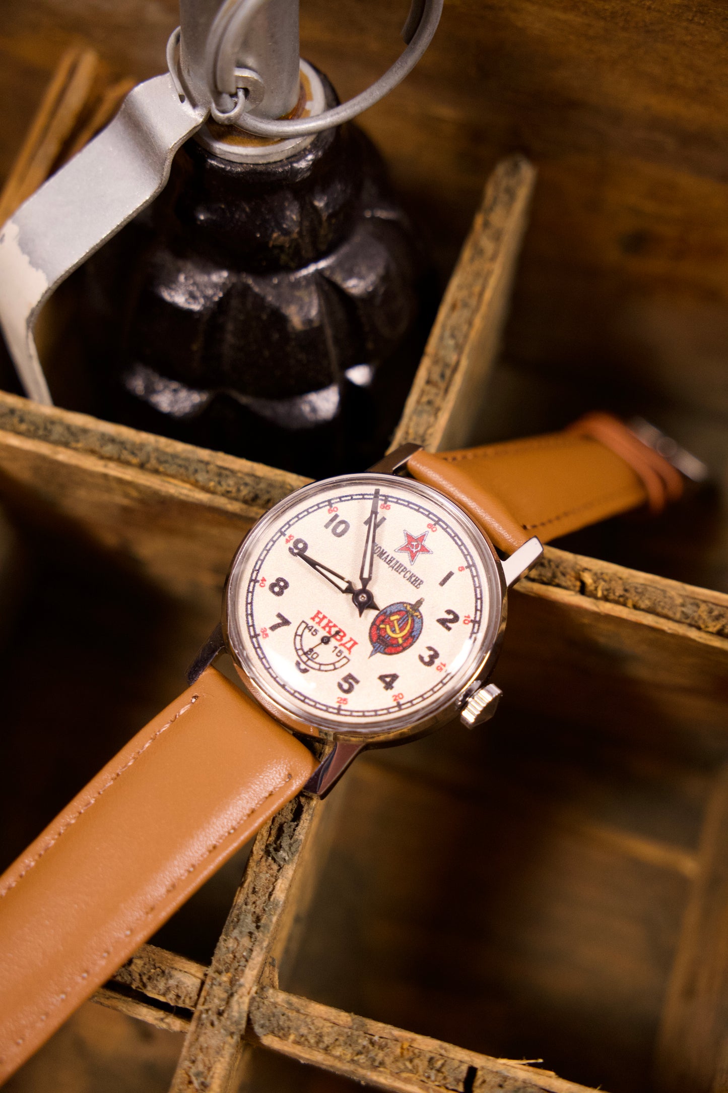 Vostok Komandirskie NKVD Commemorative mechanical watch
