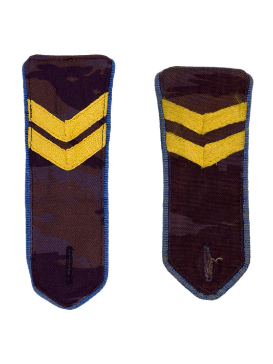 Yugoslavian PJP Milicija shoulder rank tabs