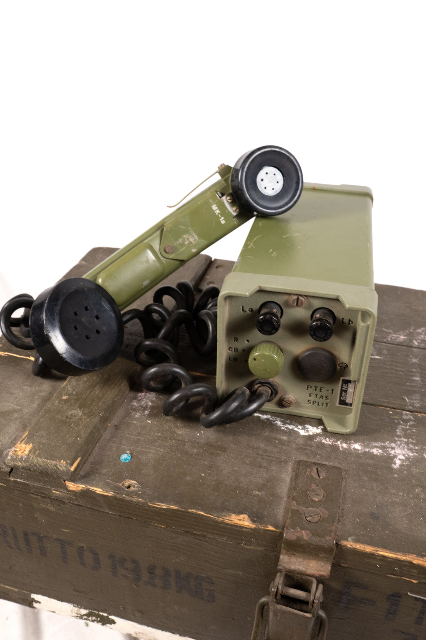 Yugoslav PTE-1 JNA Military Field Telephone