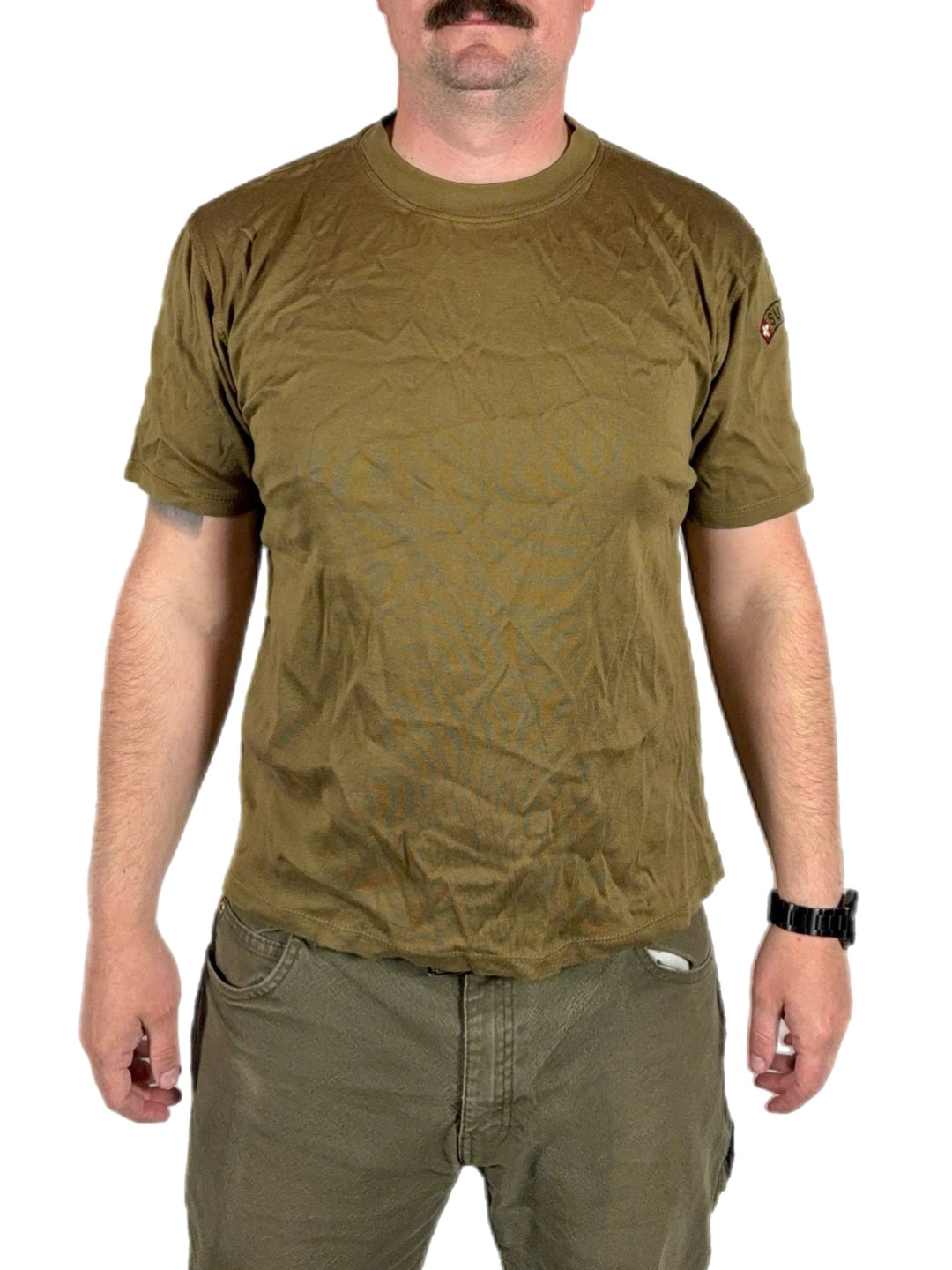 Swiss Olive Moisture Wicking T-Shirt