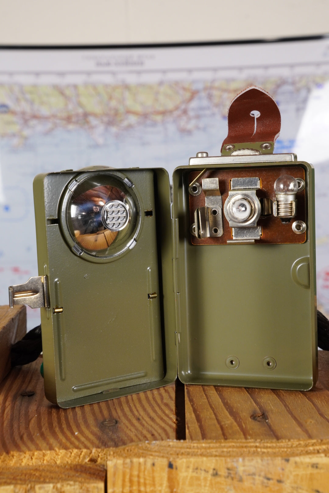 Swiss Type 1 Military Flashlight