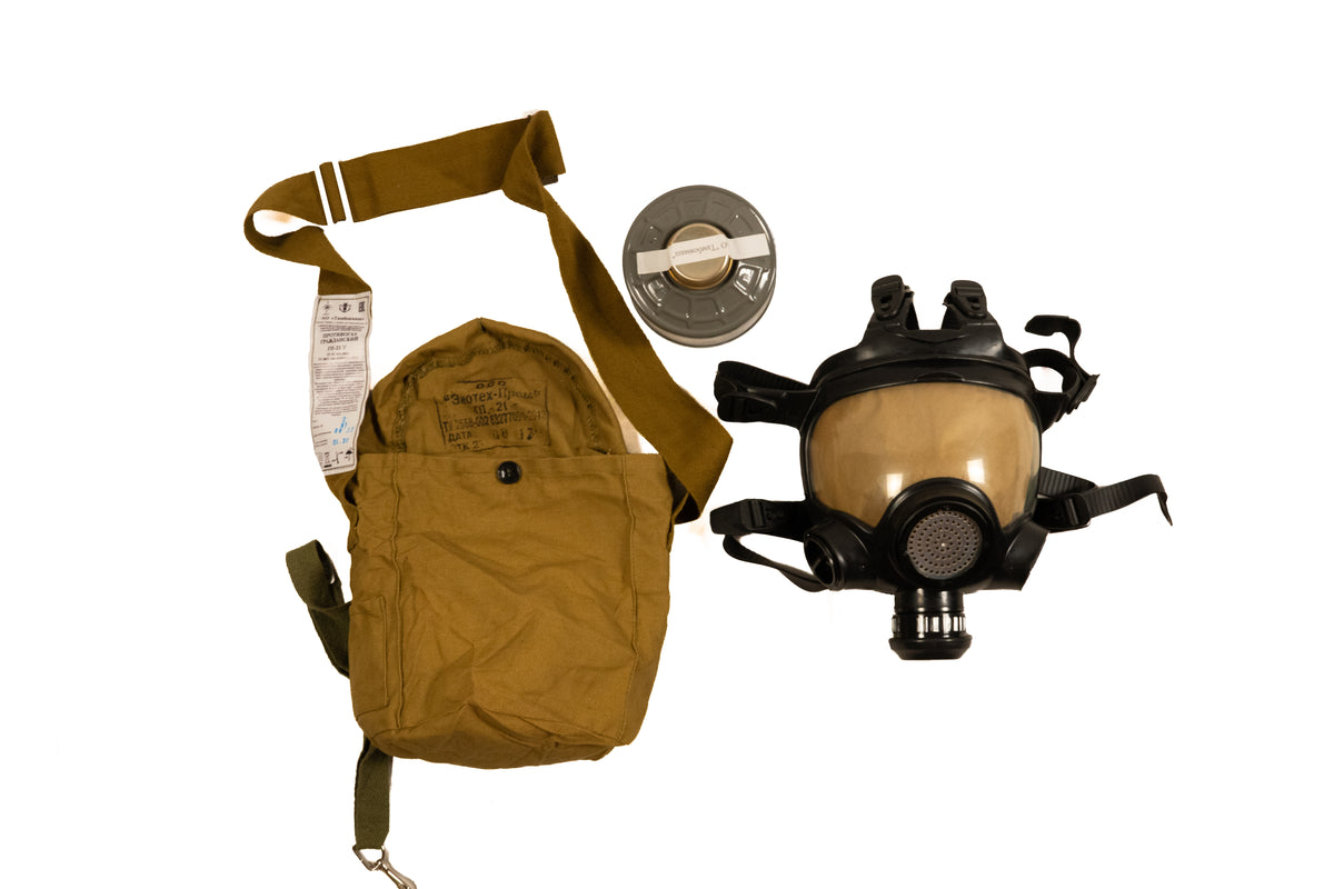 Russian GP-21U / MP-3 Gas Mask Kit