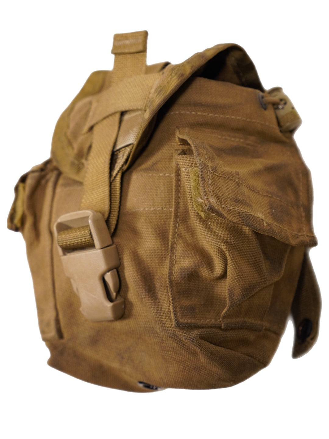 USGI 1 Quart Canteen / General Purpose MOLLE Pouch Coyote Brown