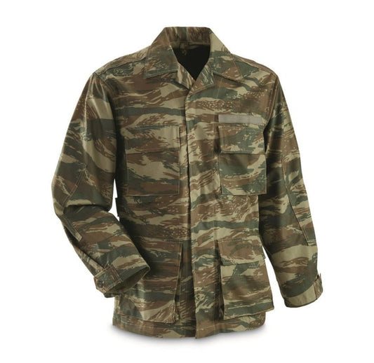 Greek "Lizard" camo BDU field jacket