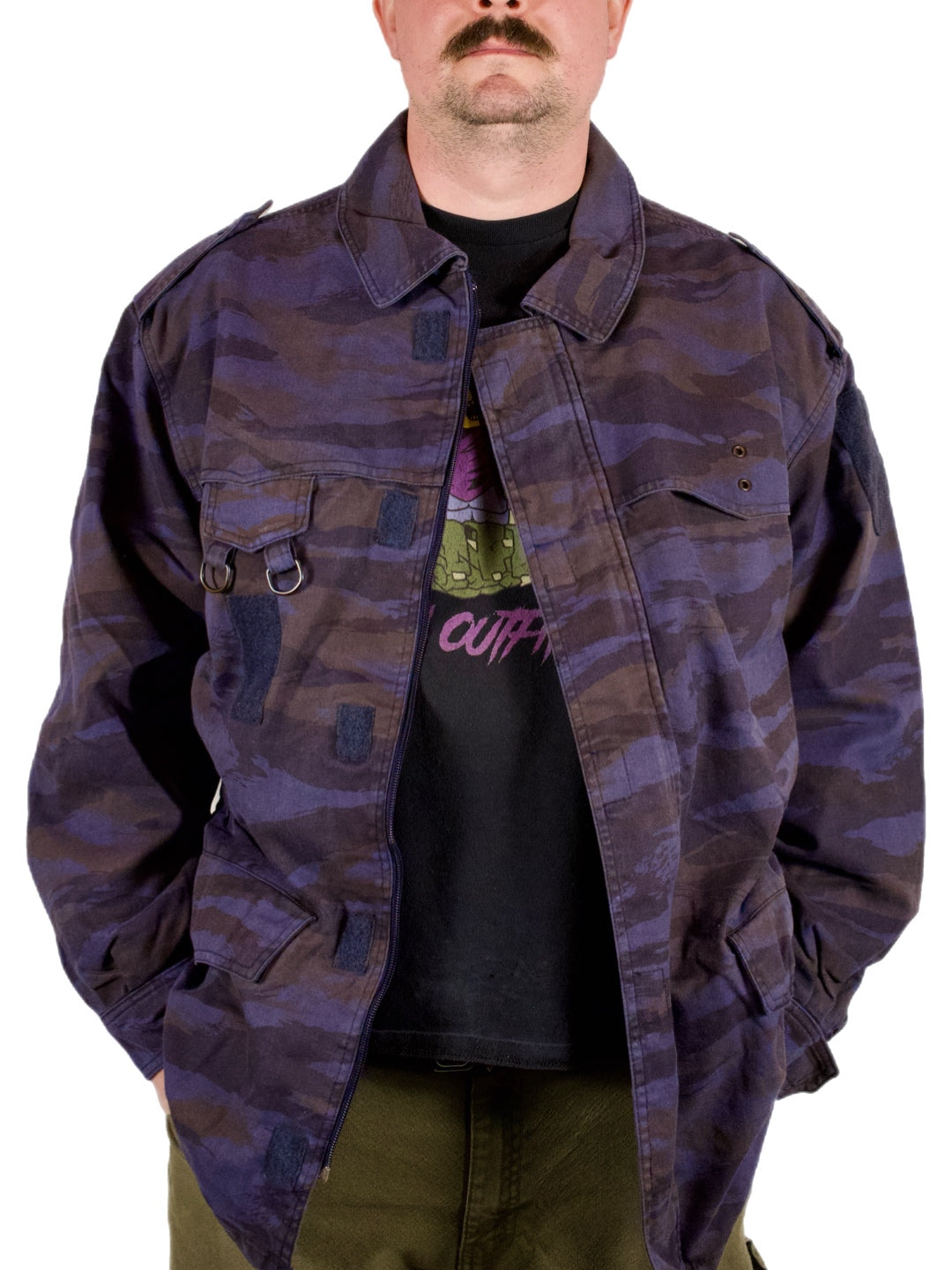 Yugoslav Serb PJP/PJM Purple Lizard/Tigerstripe Summer Jacket