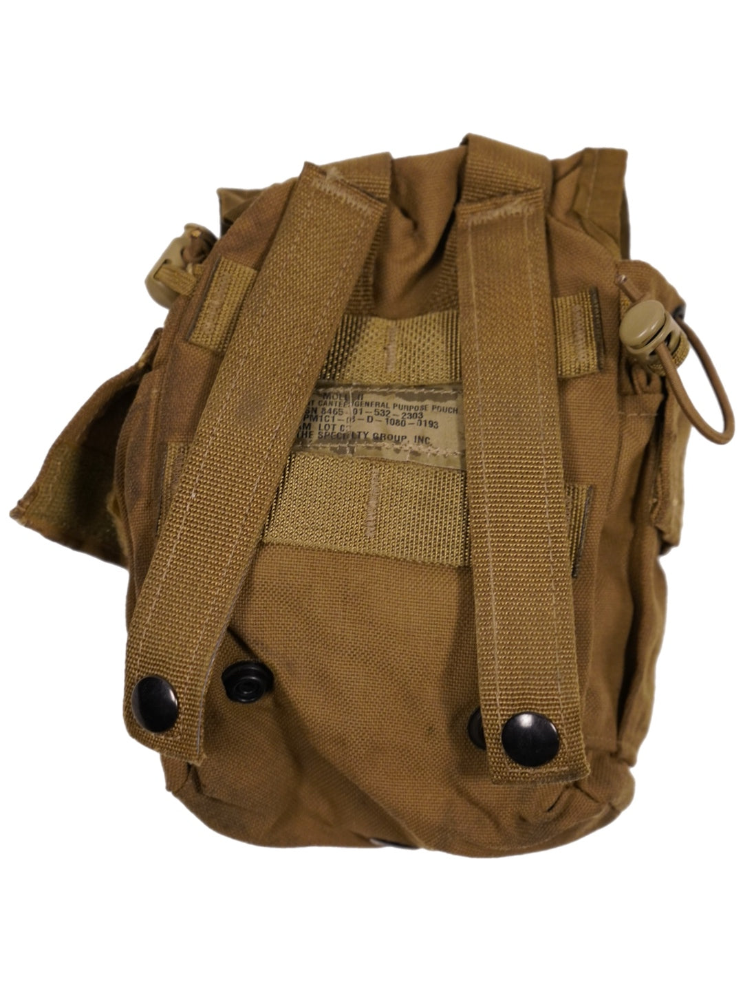 USGI 1 Quart Canteen / General Purpose MOLLE Pouch Coyote Brown