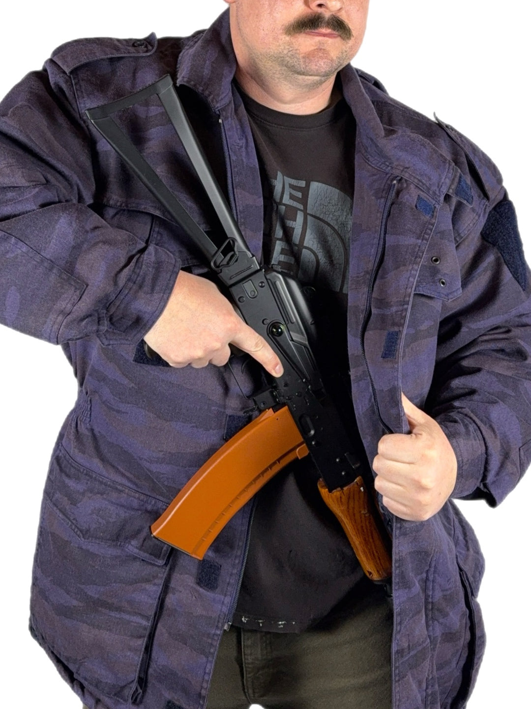 Yugoslavian PJP Milicija Purple Tigerstripe Parka