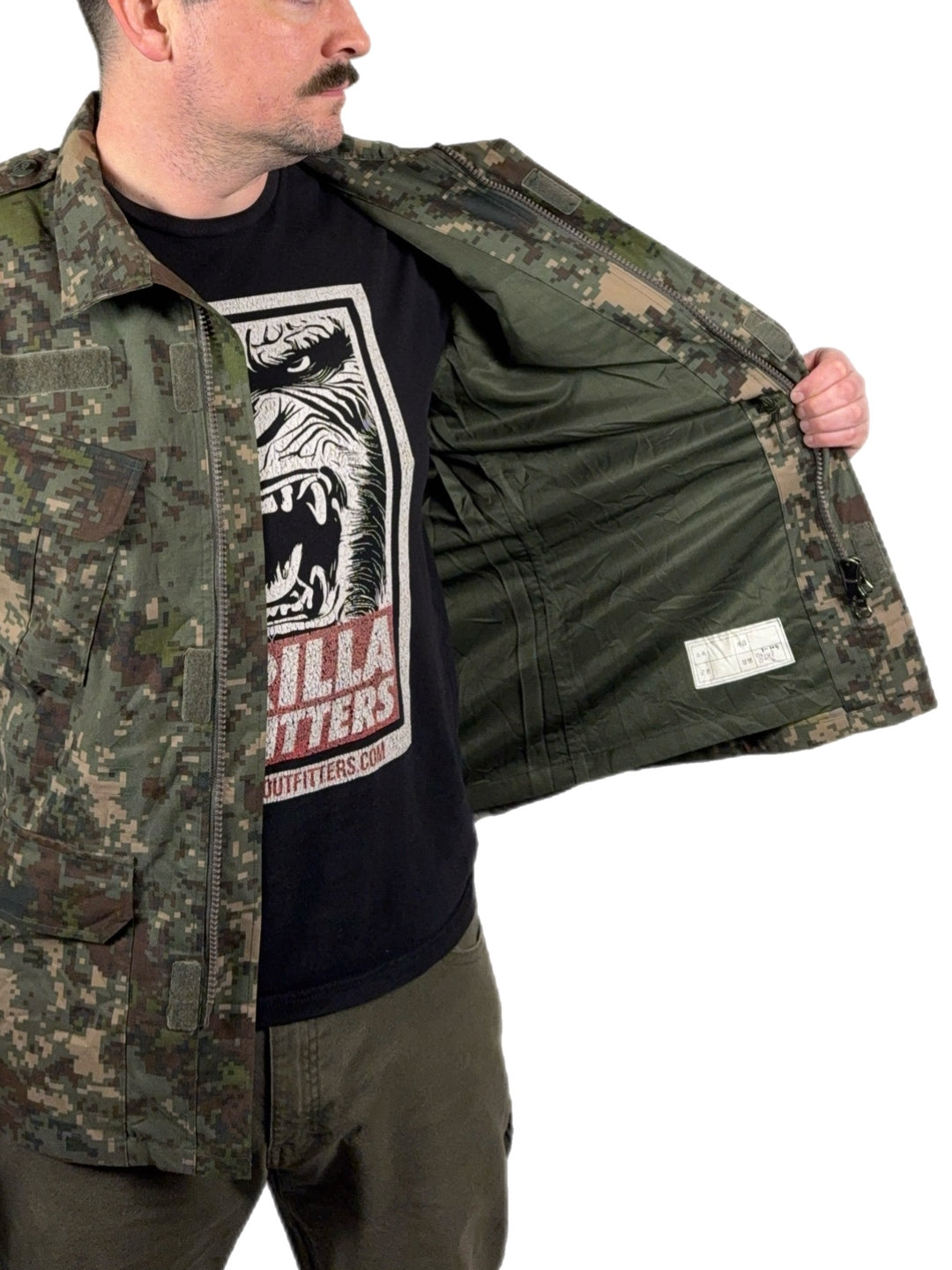 South Korean ROK Granite B Cold Weather shell