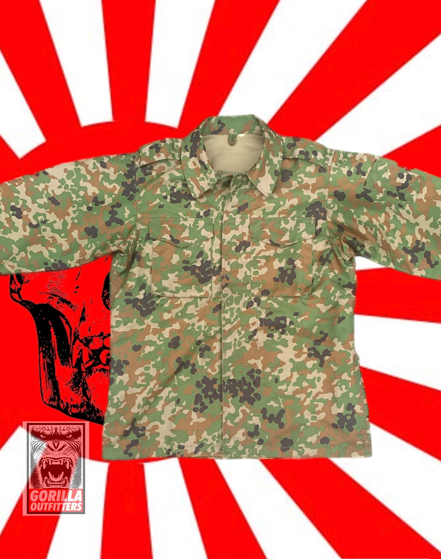 Japanese Flecktarn BDU Jacket JSDF