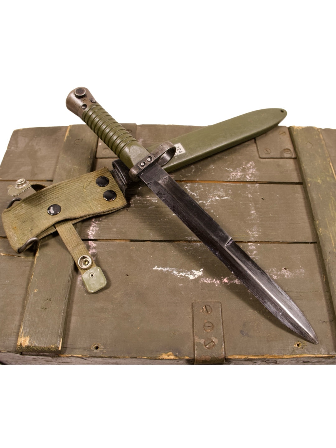 Spanish CETME Model L Bayonet With Scabbard