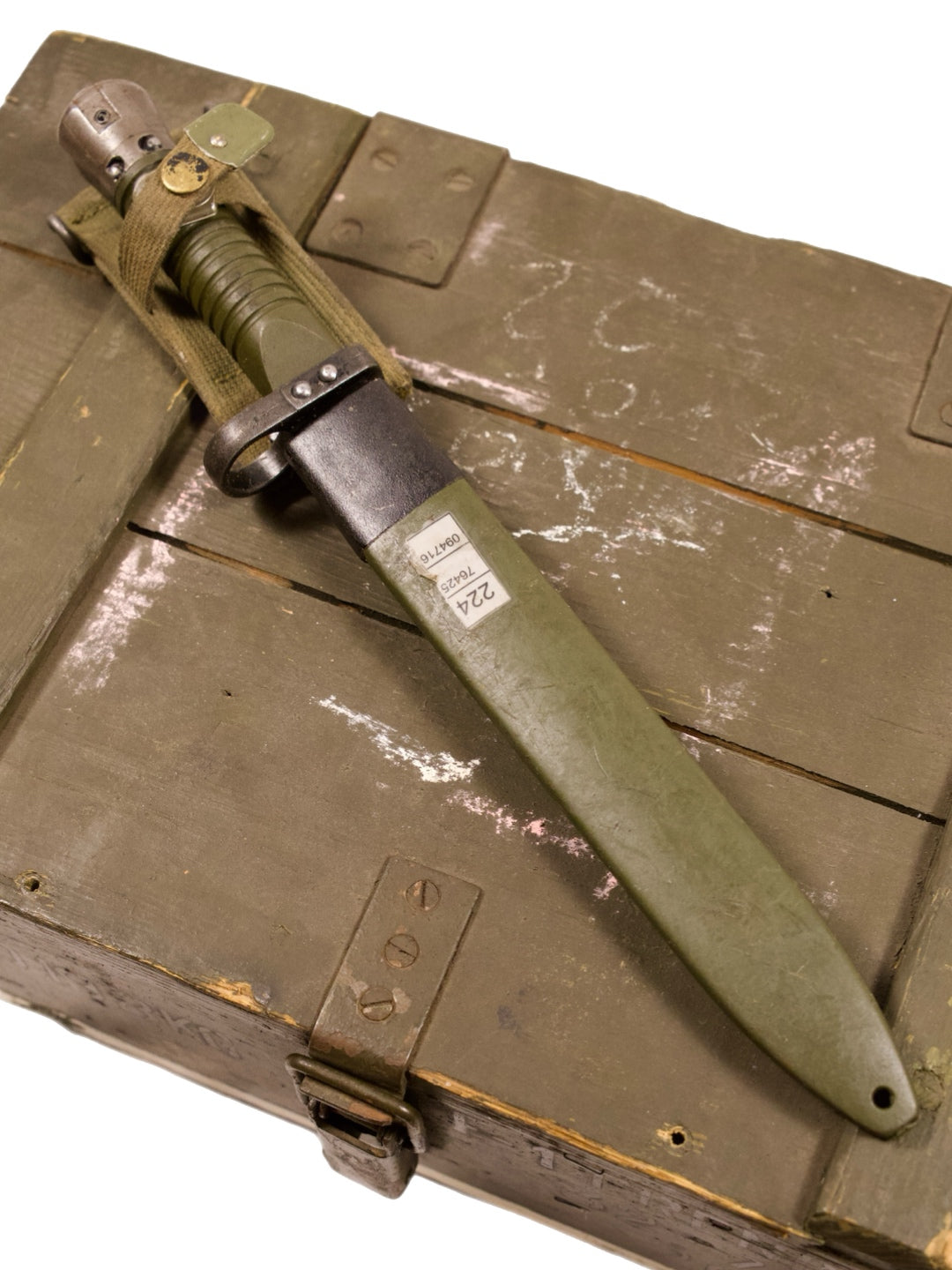 Spanish CETME Model L Bayonet With Scabbard