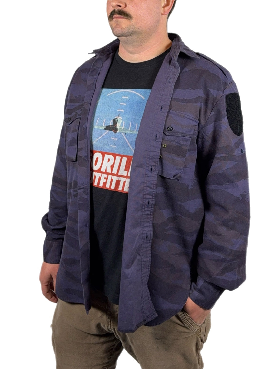 Yugoslavian PJP Milicija Purple Tigerstripe Field Jacket