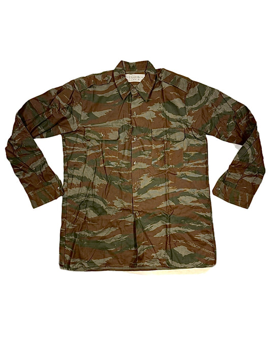 Serbian/Yugoslavian Green Tigerstripe Field Shirts