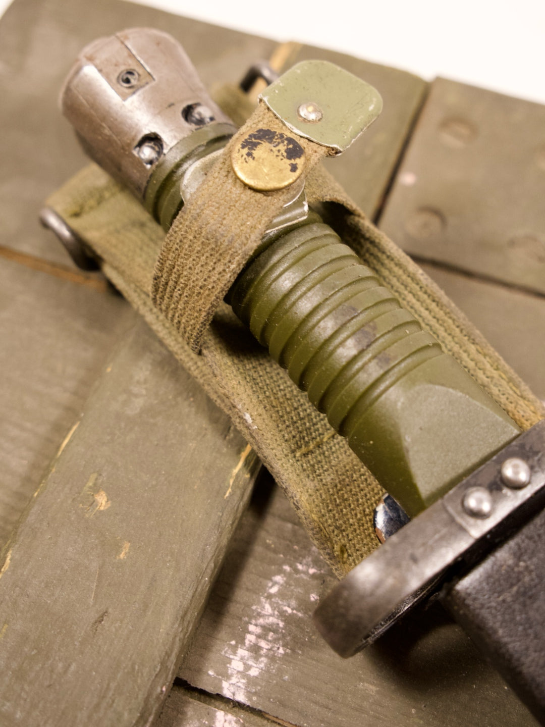 Spanish CETME Model L Bayonet With Scabbard