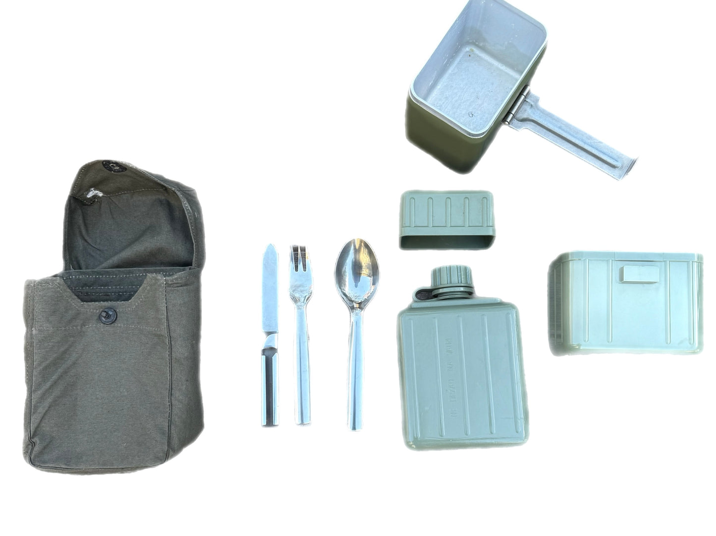 Authenitc Yugoslavian/Serbian army mess kit