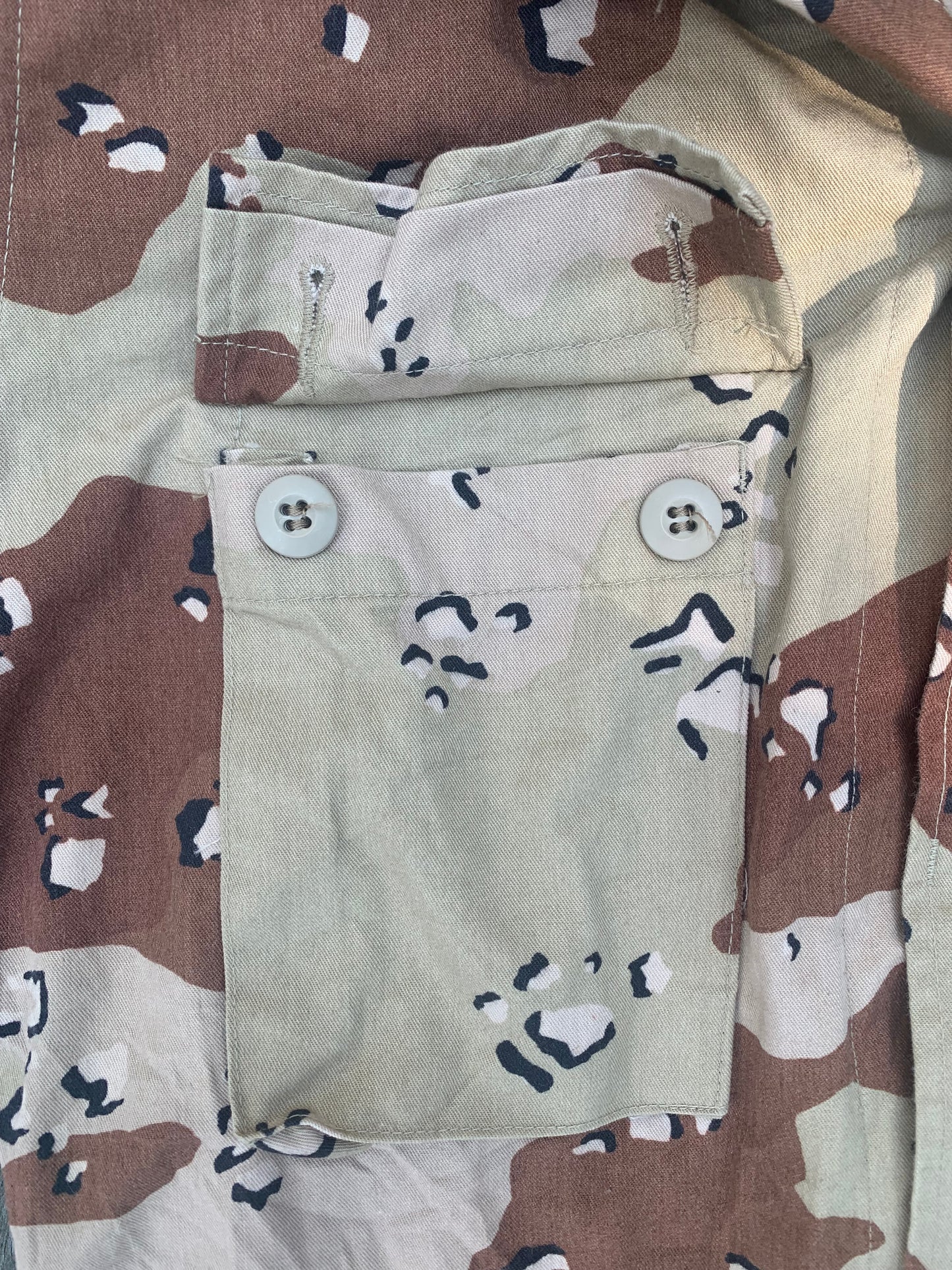 USGI “Choccy chip” DBDU field shirt