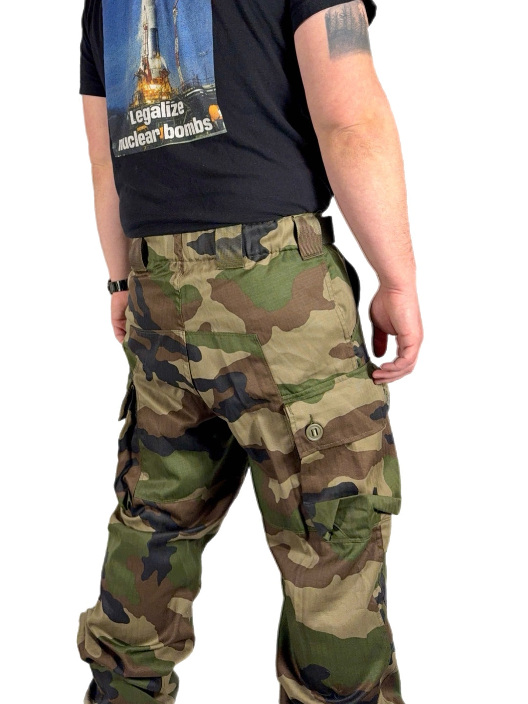 French Army T4S2 Combat Pants – CCE Camouflage