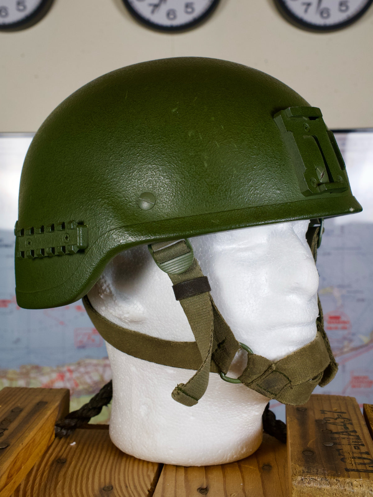 Russian 6B47 Ratnik Ballistic Helmet with Winter Cover