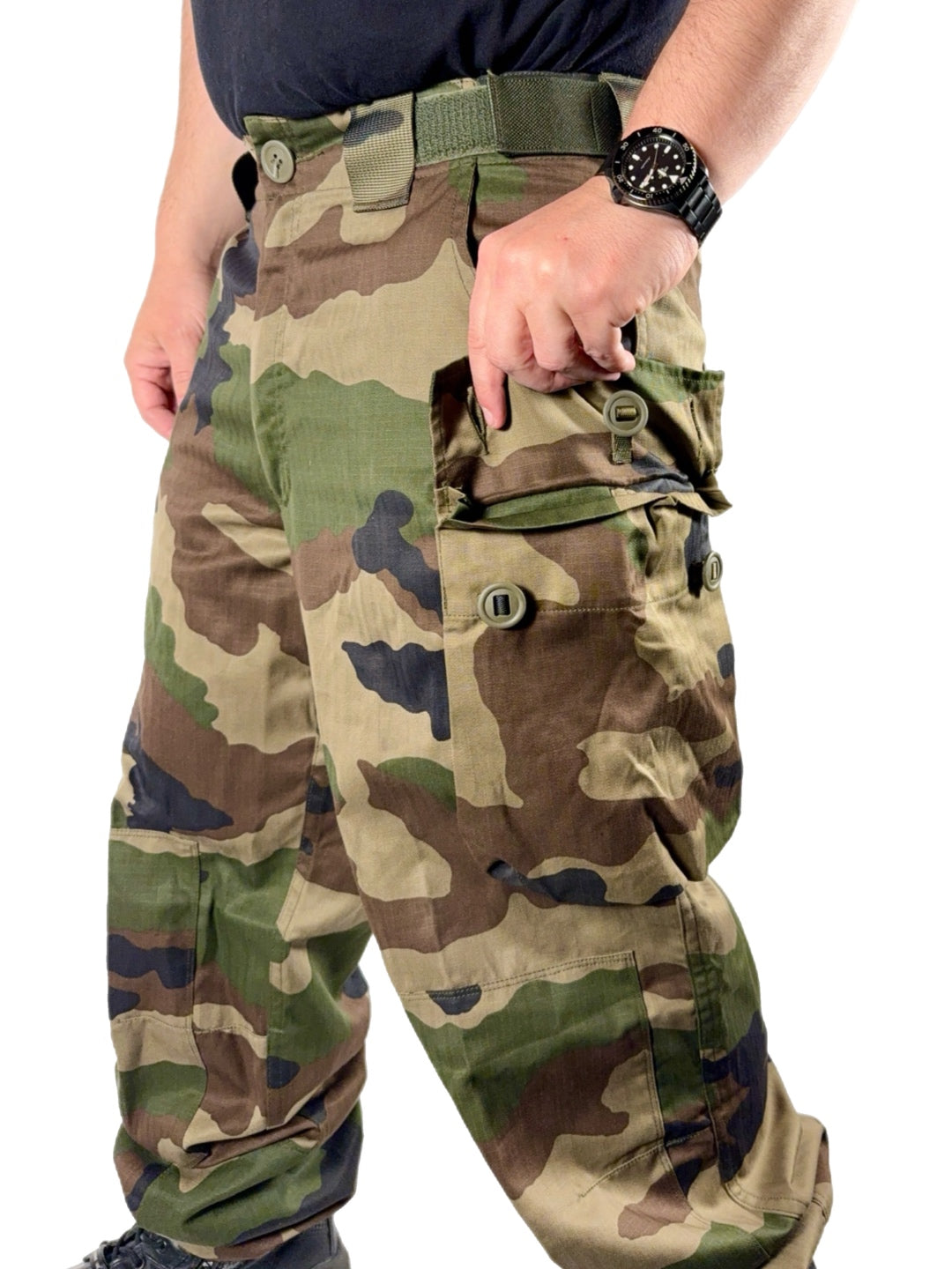 French Army T4S2 Combat Pants – CCE Camouflage