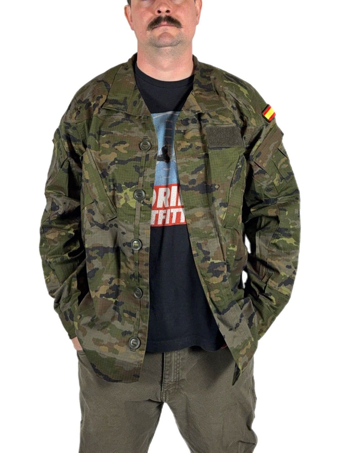 Spanish M09 Digital Woodland Shirt