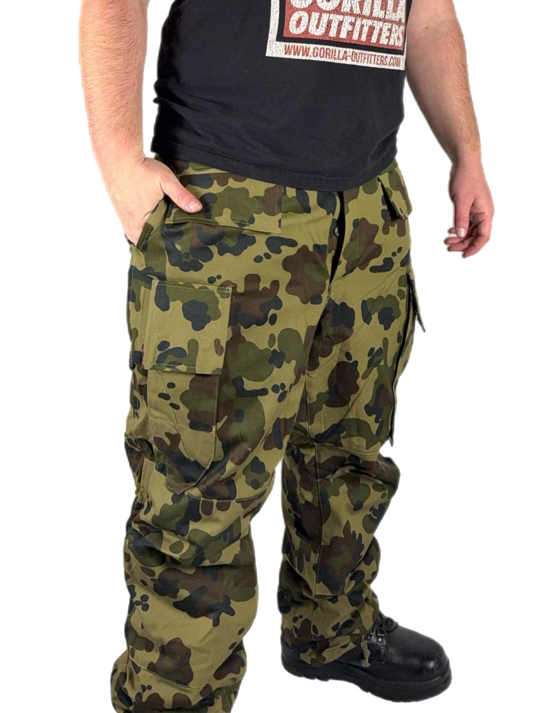 Unissued Romanian M90 / M94 “Fleck” Camouflage Pants