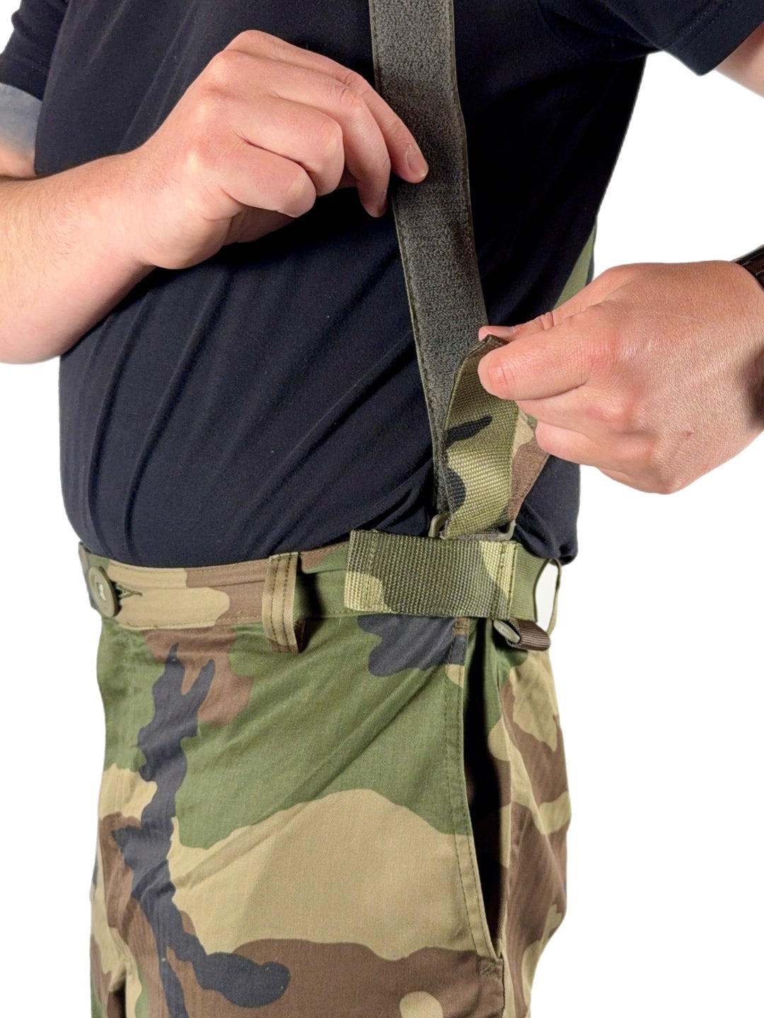 French Army FELIN F4 Combat Pants with suspenders