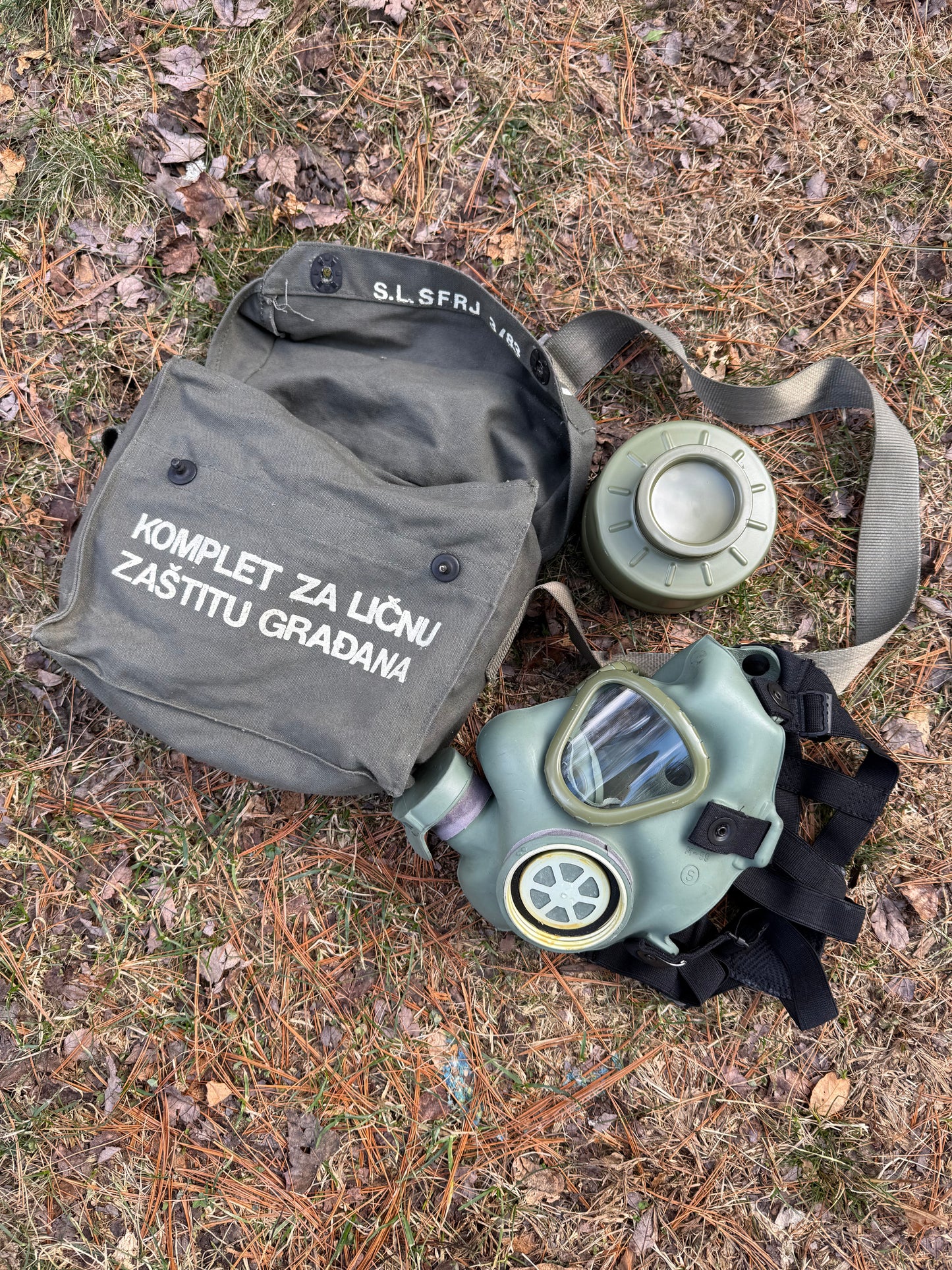 Serbian M-2 Gas Mask