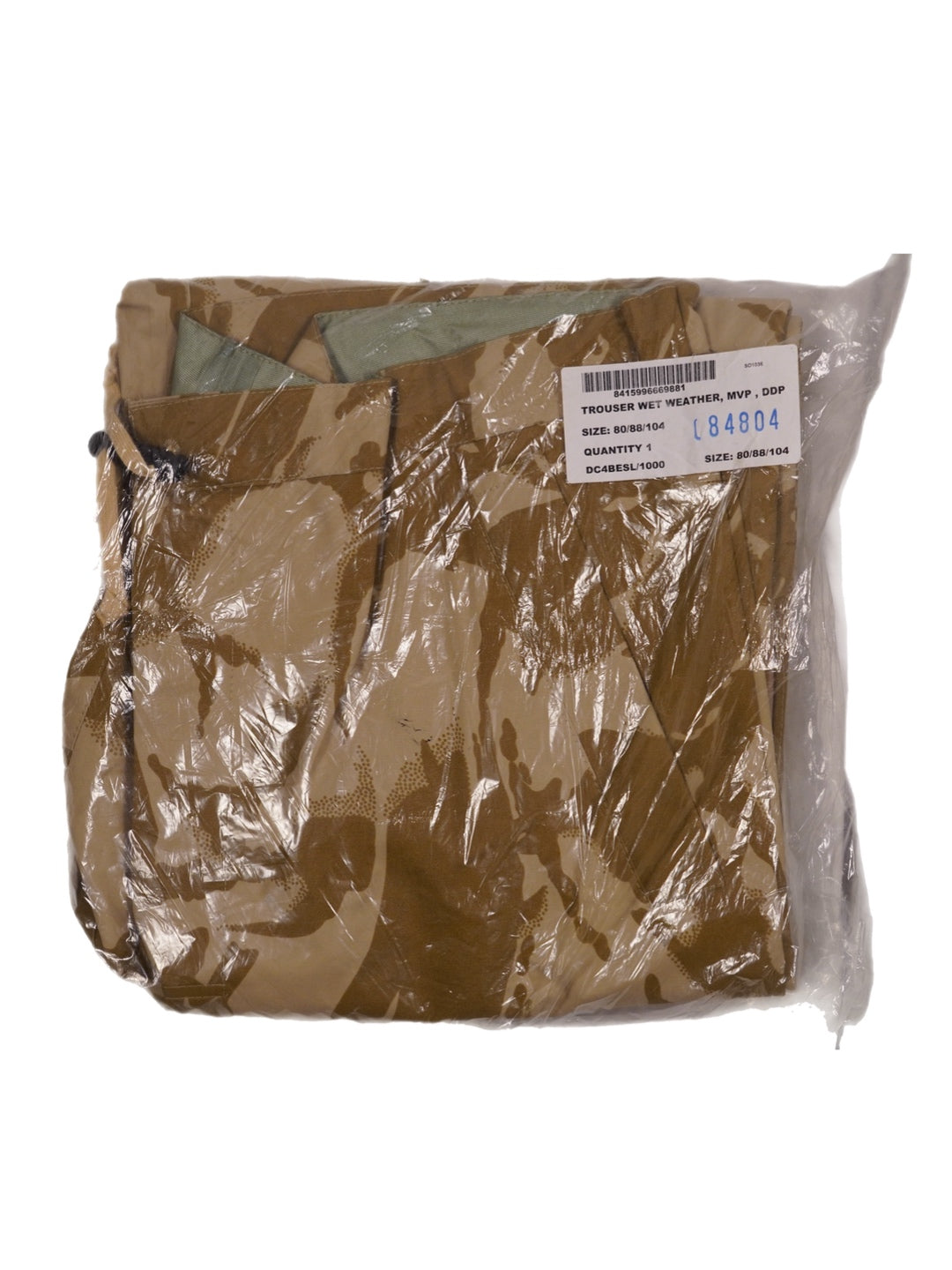 British Desert DPM Goretex Trousers