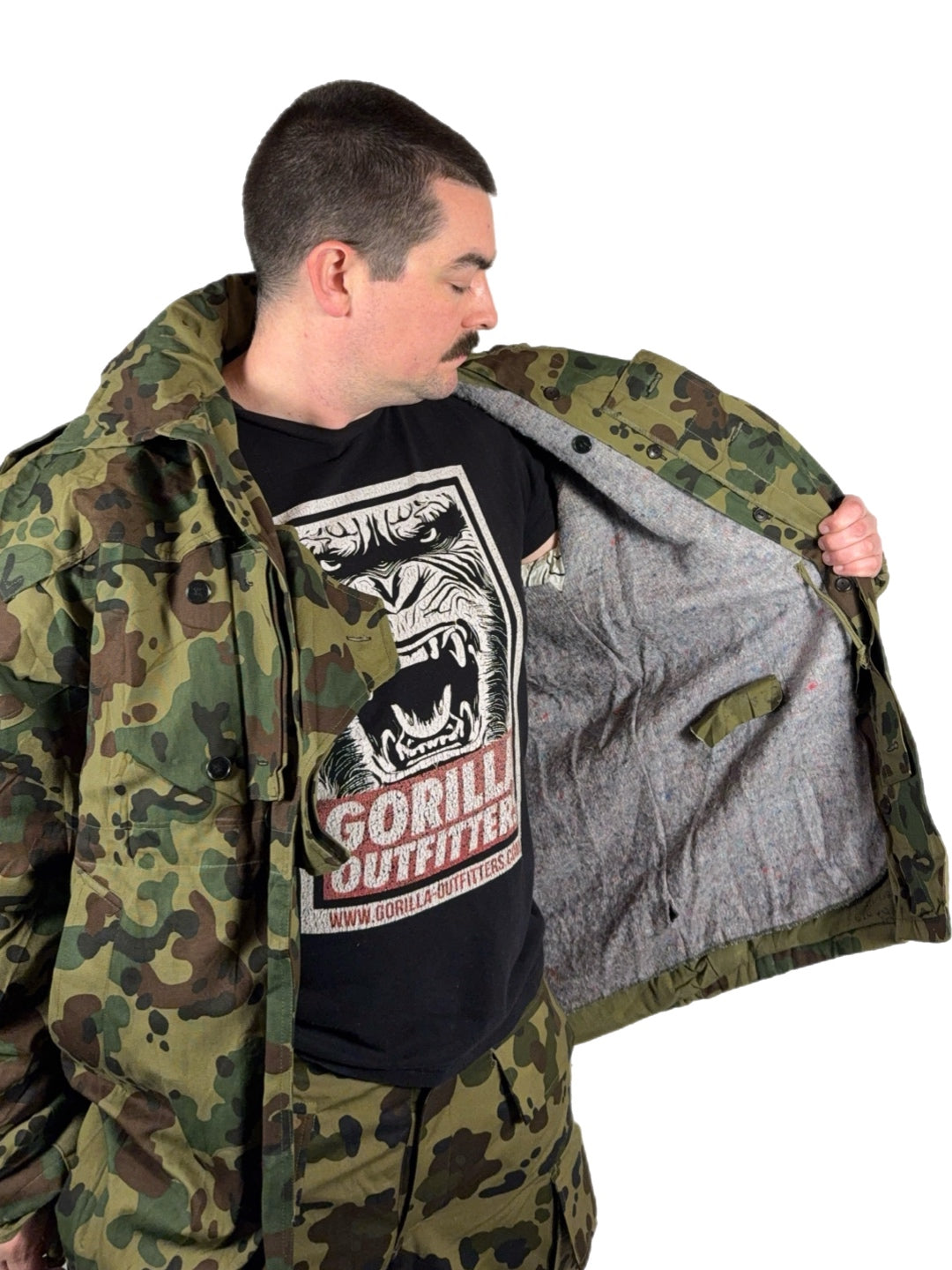 Unissued Romanian M1994 "Fleck" Parka w/Liner