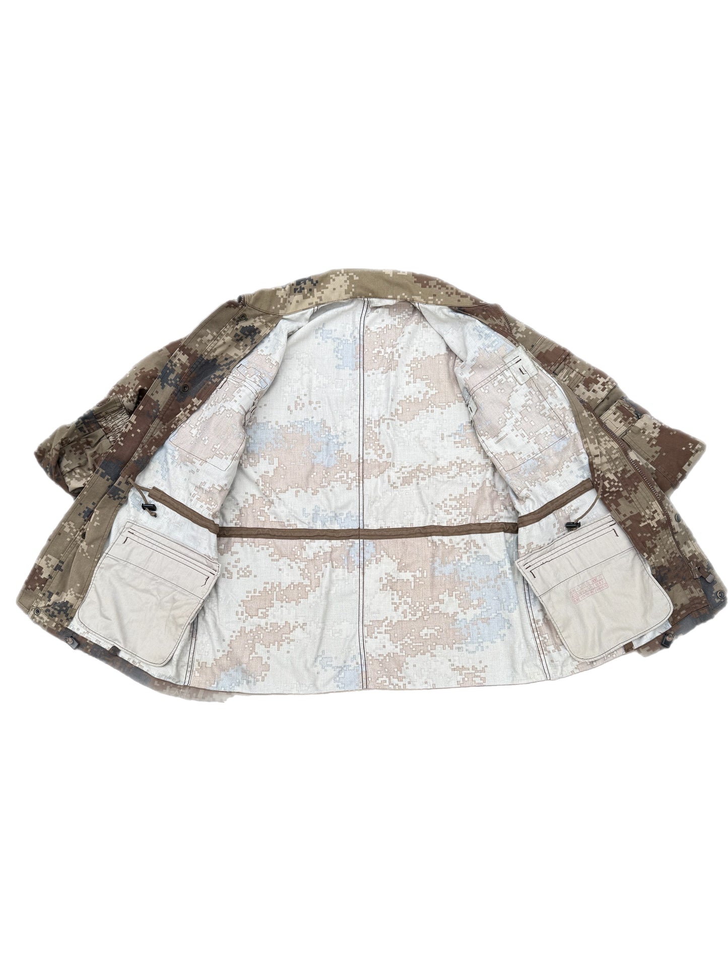 Chinese PLA Type 07 Arid Camo Field Jacket (Medium)-(Large-Short)