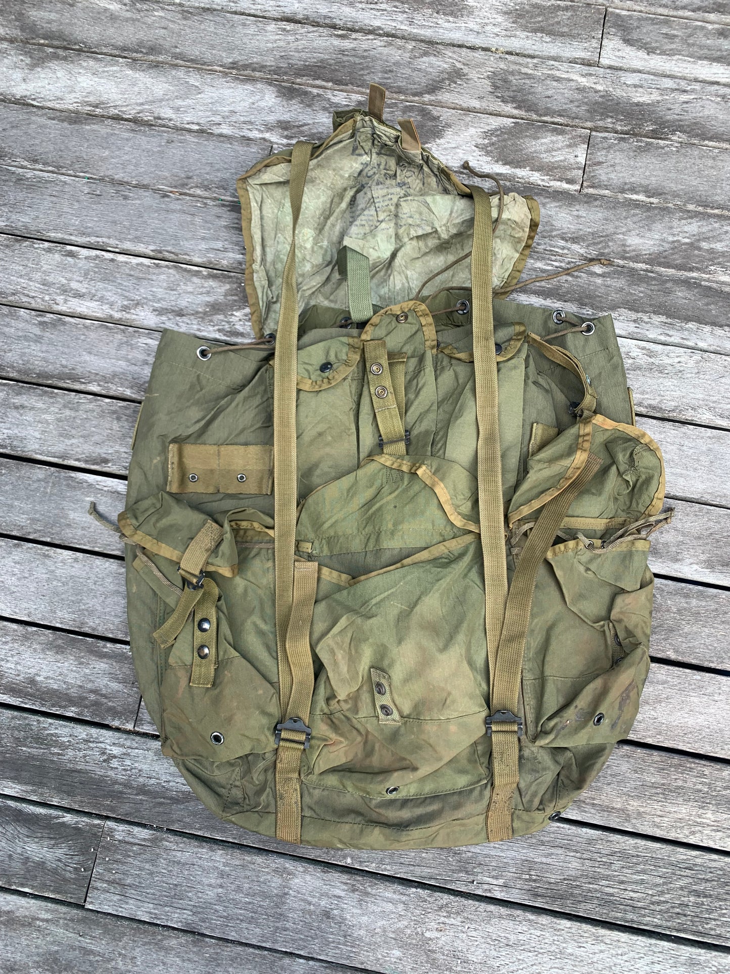 Genuine US Military Surplus Large Alice Pack (No Frame)