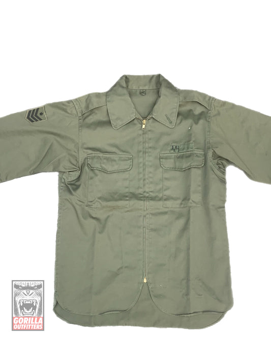 Japanese Olive Green BDU Shirt