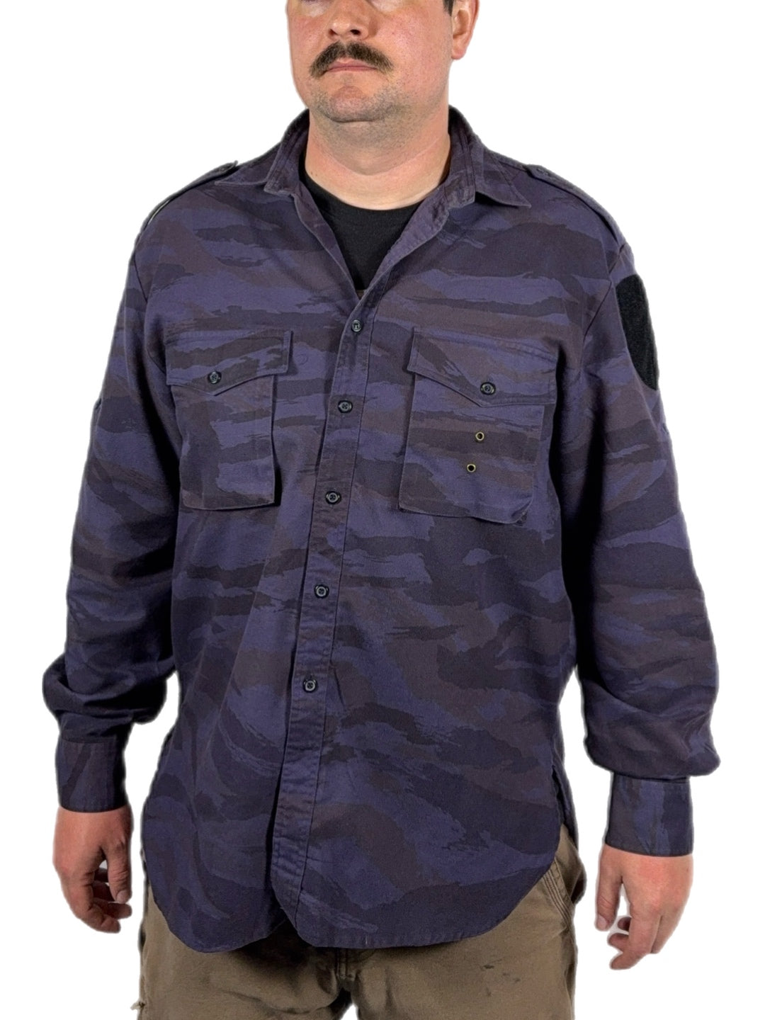 Yugoslavian PJP Milicija Purple Tigerstripe Field Jacket