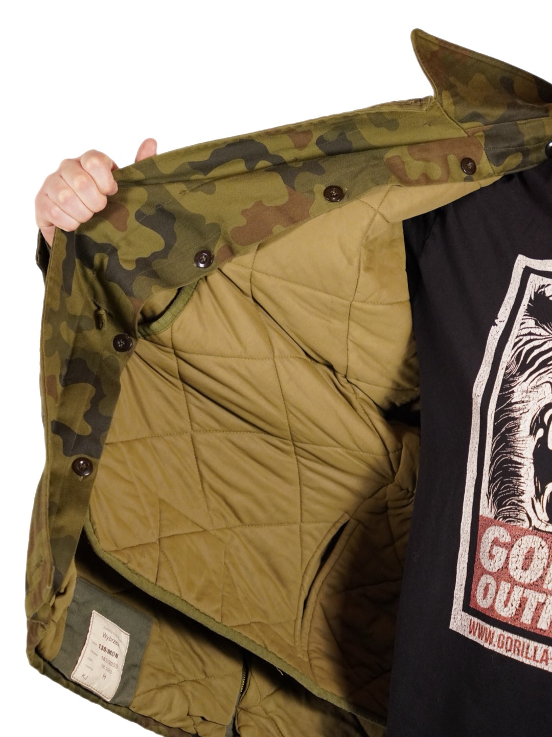 Polish WZ93 Pantera Camouflage Jacket with Liner