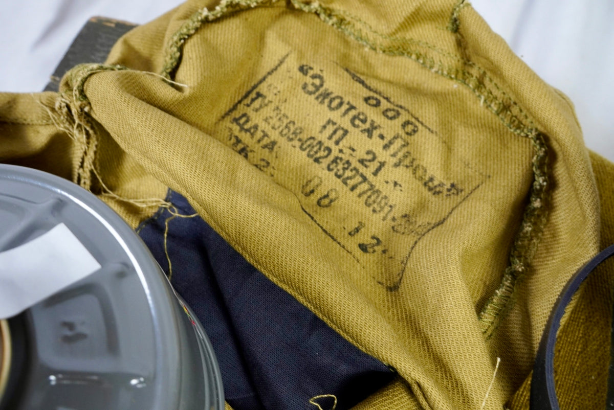 Russian GP-21U / MP-3 Gas Mask Kit