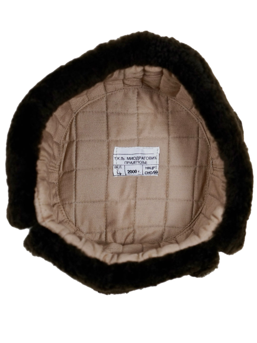 Serbian M93 Camo Ushanka