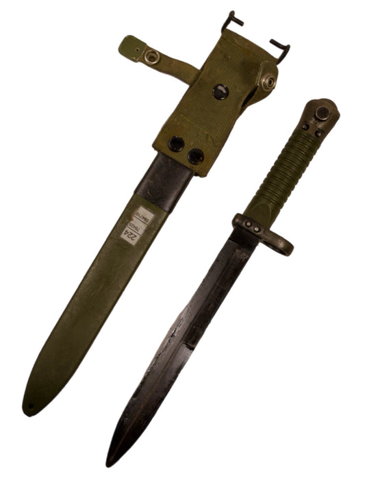 Spanish CETME Model L Bayonet With Scabbard