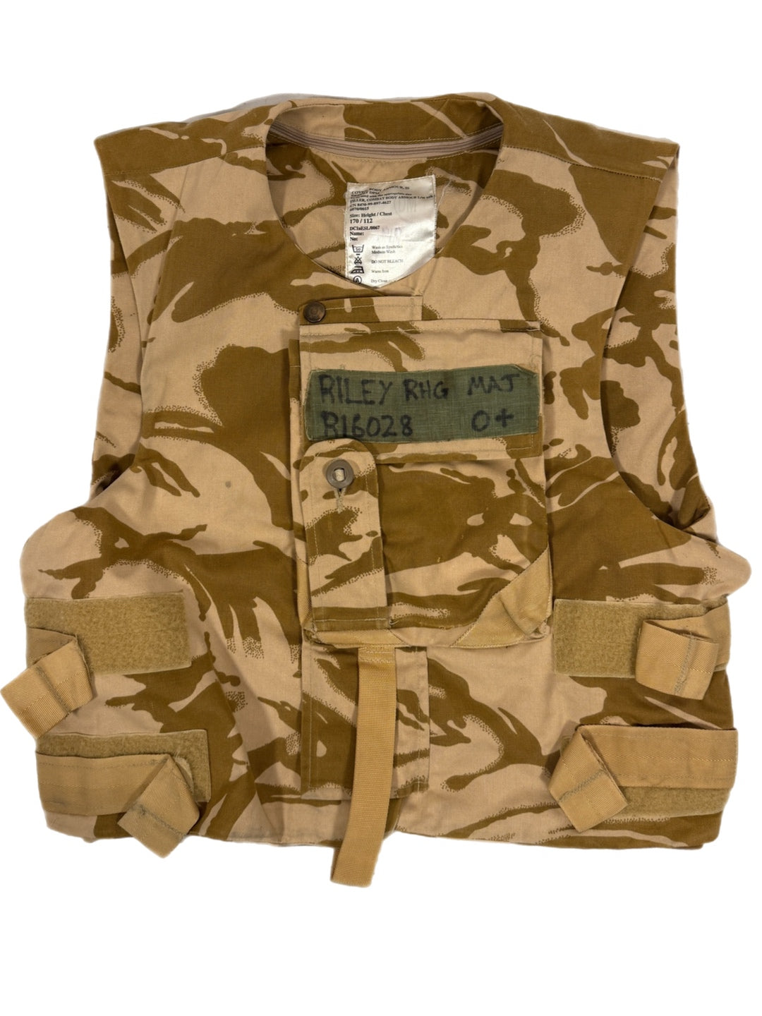 Desert DPM Flak vest CBA cover